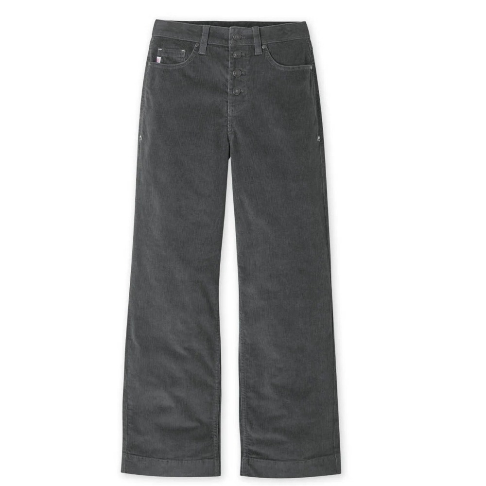 Stio Womens Rivet Wide Leg Corduroy Pants Magnet Size 0 Regular New‎ With Tags